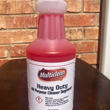 Heavy Duty All Purpose Cleaner Degreaser - Case of twelve 32 oz Bottles